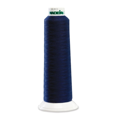 Madeira AeroLock serger thread 2000yd - Blue (8420)