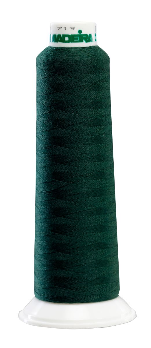 Madeira AeroLock serger thread 2000yd - Emerald Green (8473)