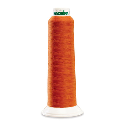 Madeira AeroLock serger thread 2000yd - Pumpkin (8651)