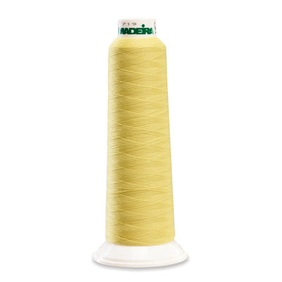Madeira AeroLock serger thread 2000yd - Lemon (8660)