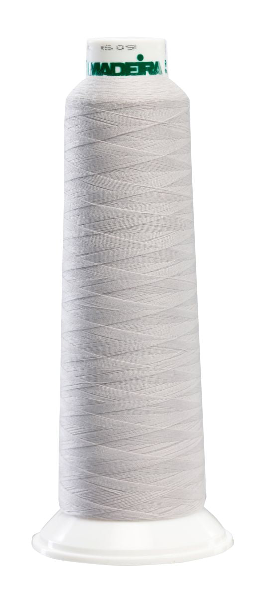 Madeira AeroLock serger thread 2000yd - Silver (8686)