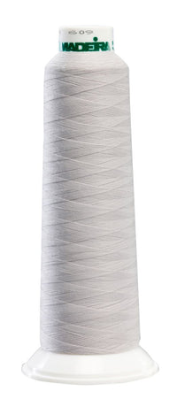 Madeira AeroLock Polyester Serger Thread 2000yd - Silver (8686)