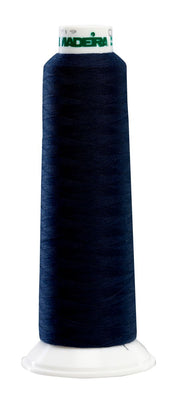 Madeira AeroLock serger thread 2000yd - Navy Blue (8965)
