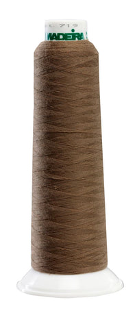 Madeira AeroLock Polyester Serger Thread 2000yd - Dark Taupe (9280)