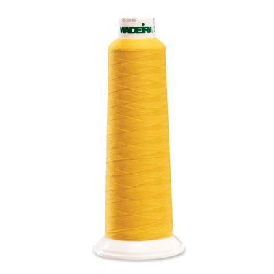 Madeira AeroLock serger thread 2000yd - Yellow (9360)