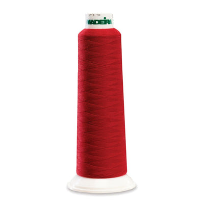 Madeira AeroLock serger thread 2000yd - Deep Red (9470)