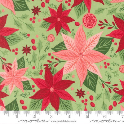 Moda Merrily On High Evergreen quilting cotton by Sweetfire Road, 43210 15