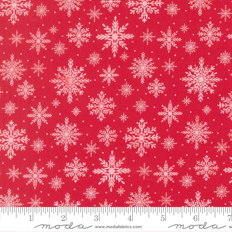 Moda Merrily On High Christmas Red quilting cotton by Sweetfire Road, 43214 13