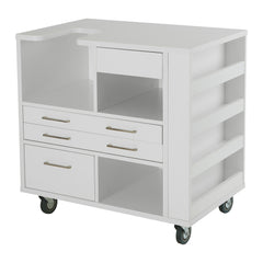 Ava Ash White Embroidery Cabinet - Janome / Juki