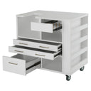 Ava Ash White Embroidery Cabinet - Janome / Juki