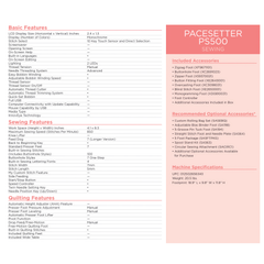 Brother PS500 – view 4