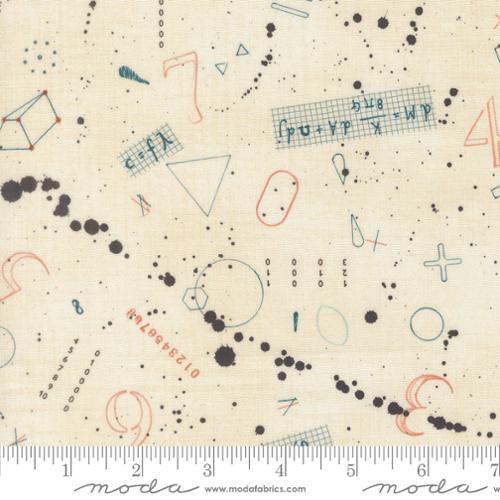 Moda Data Black Holes Lovelace quilting cotton by Janet Clare, 24670 11