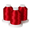 Brother Jockey Red 100% Polyester Color Fast, High Shine Embroidery Thread ETP01019
