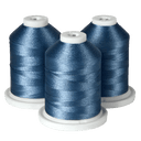 Brother Rock Blue 100% Polyester Color Fast, High Shine Embroidery Thread ETP01041