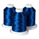 Brother Imperial Blue 100% Polyester Color Fast, High Shine Embroidery Thread ETP01042
