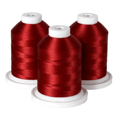 Brother Brick Red 100% Polyester Color Fast, High Shine Embroidery Thread ETP01308