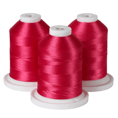 Brother Wild Cherry 100% Polyester Color Fast, High Shine Embroidery Thread ETP01362