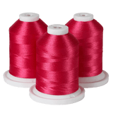 Brother Wild Cherry 100% Polyester Color Fast, High Shine Embroidery Thread ETP01362