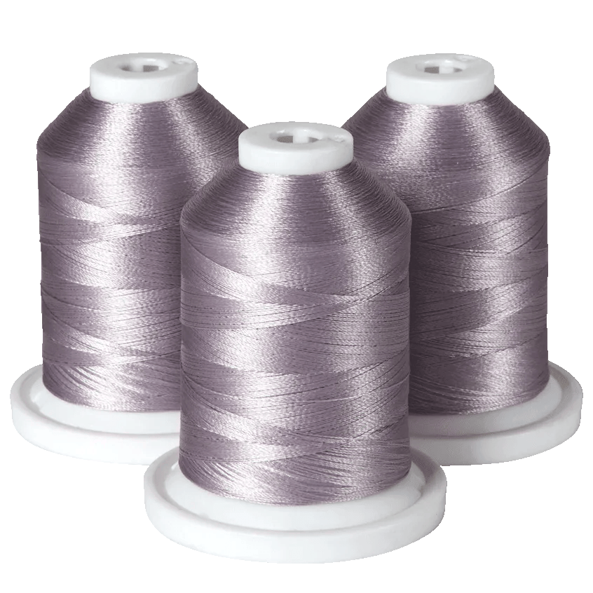 Brother Sunset Grey 100% Polyester Color Fast, High Shine Embroidery Thread ETP01382