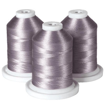 Brother Sunset Grey 100% Polyester Color Fast, High Shine Embroidery Thread ETP01382