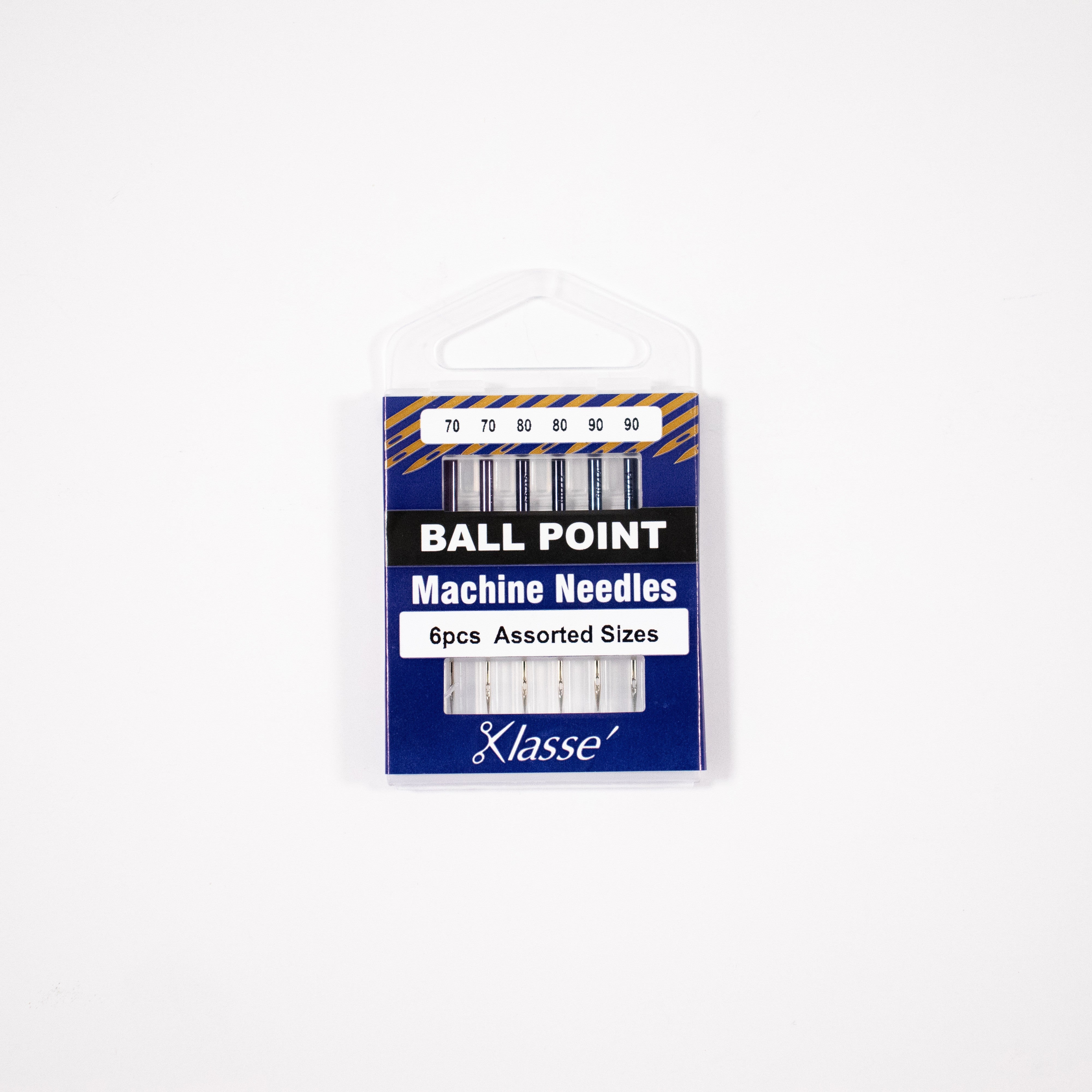 Klassé Ball Point Needles – Assorted Sizes (Set of 6)