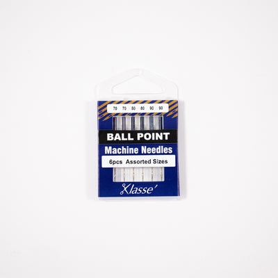 Klassé Ball Point Needles – Assorted Sizes (Set of 6)