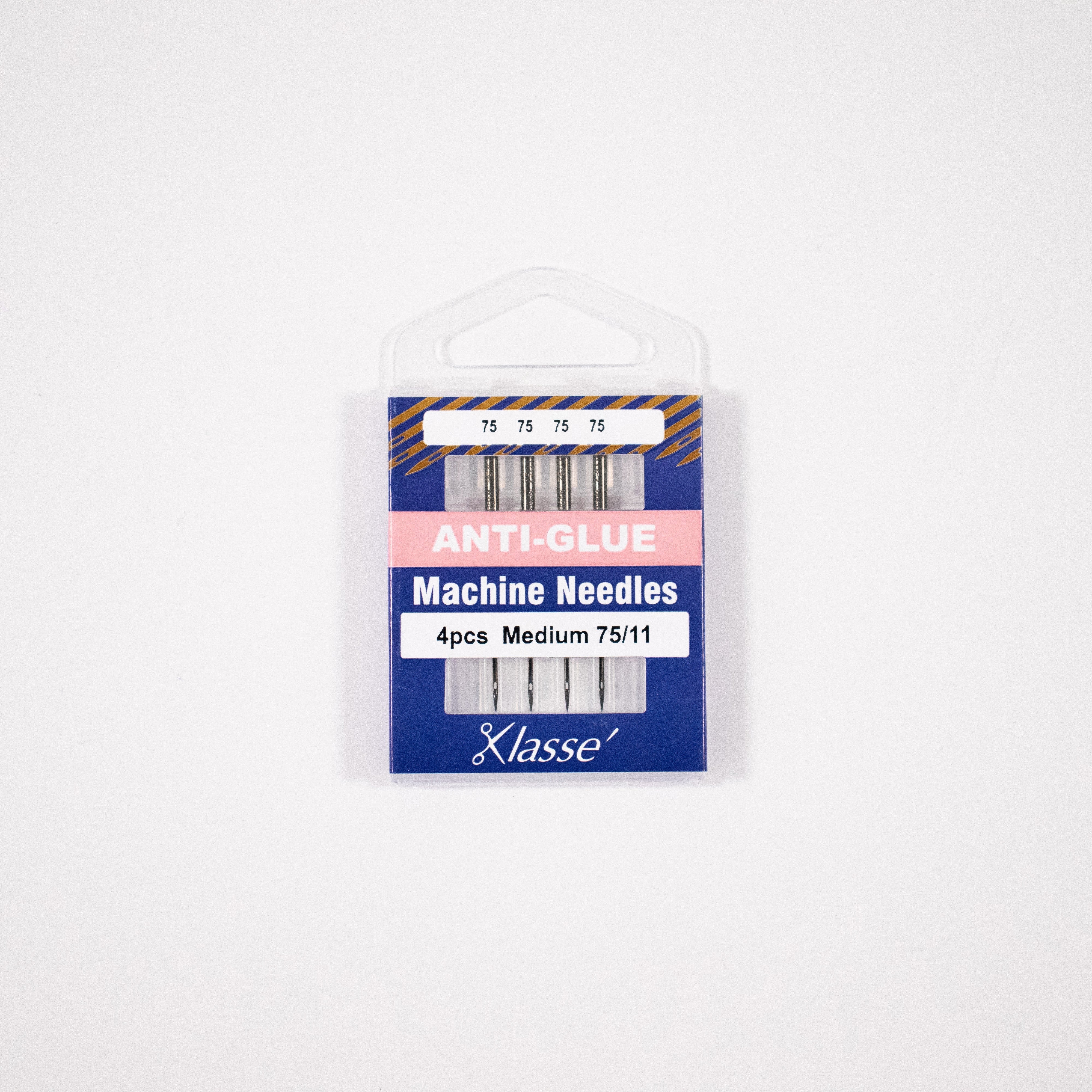 Klassé Anti-Glue Embroidery Needles – Size 75/11 (Set of 4)