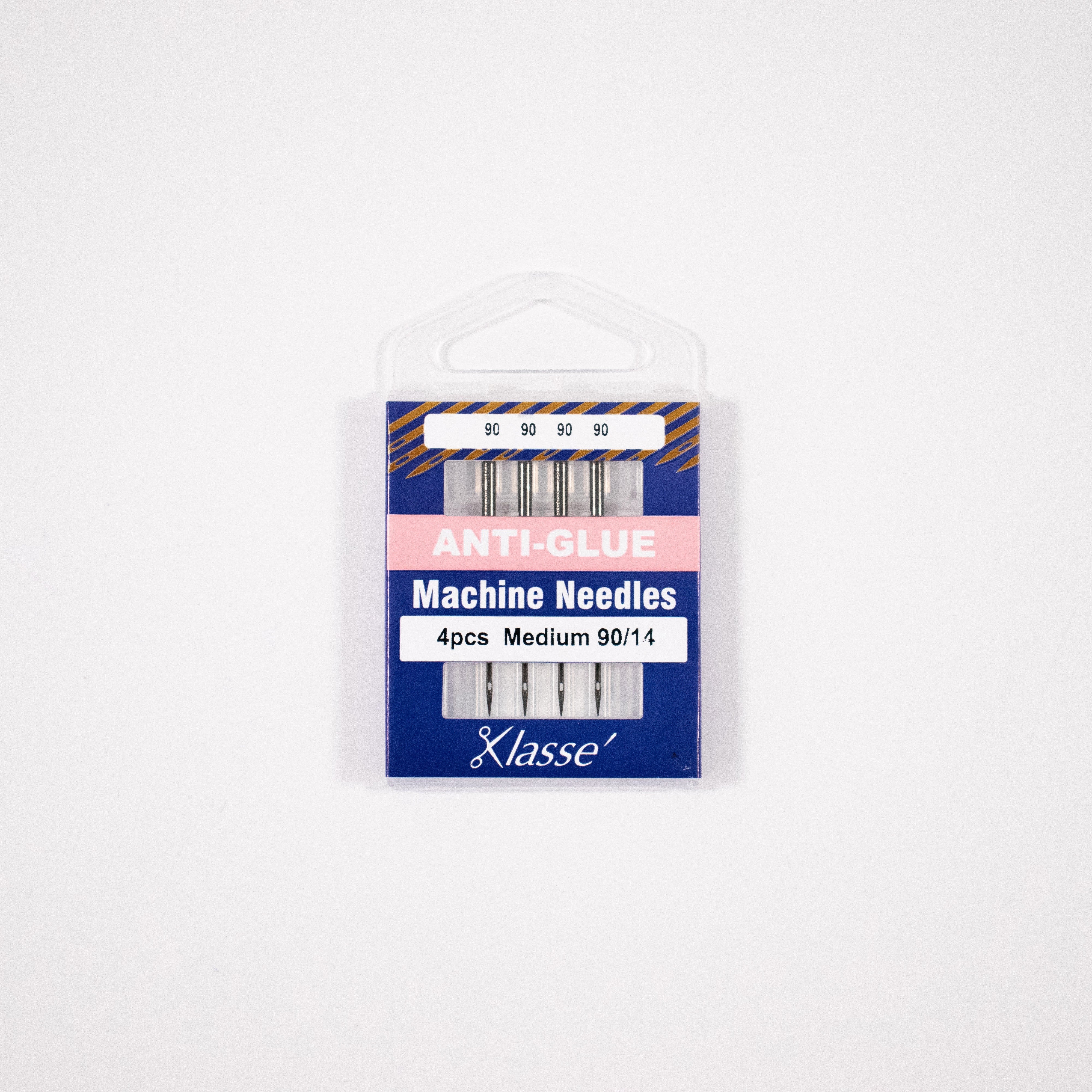 Klassé Anti-Glue Embroidery Needles – Size 90/14 (Set of 4)