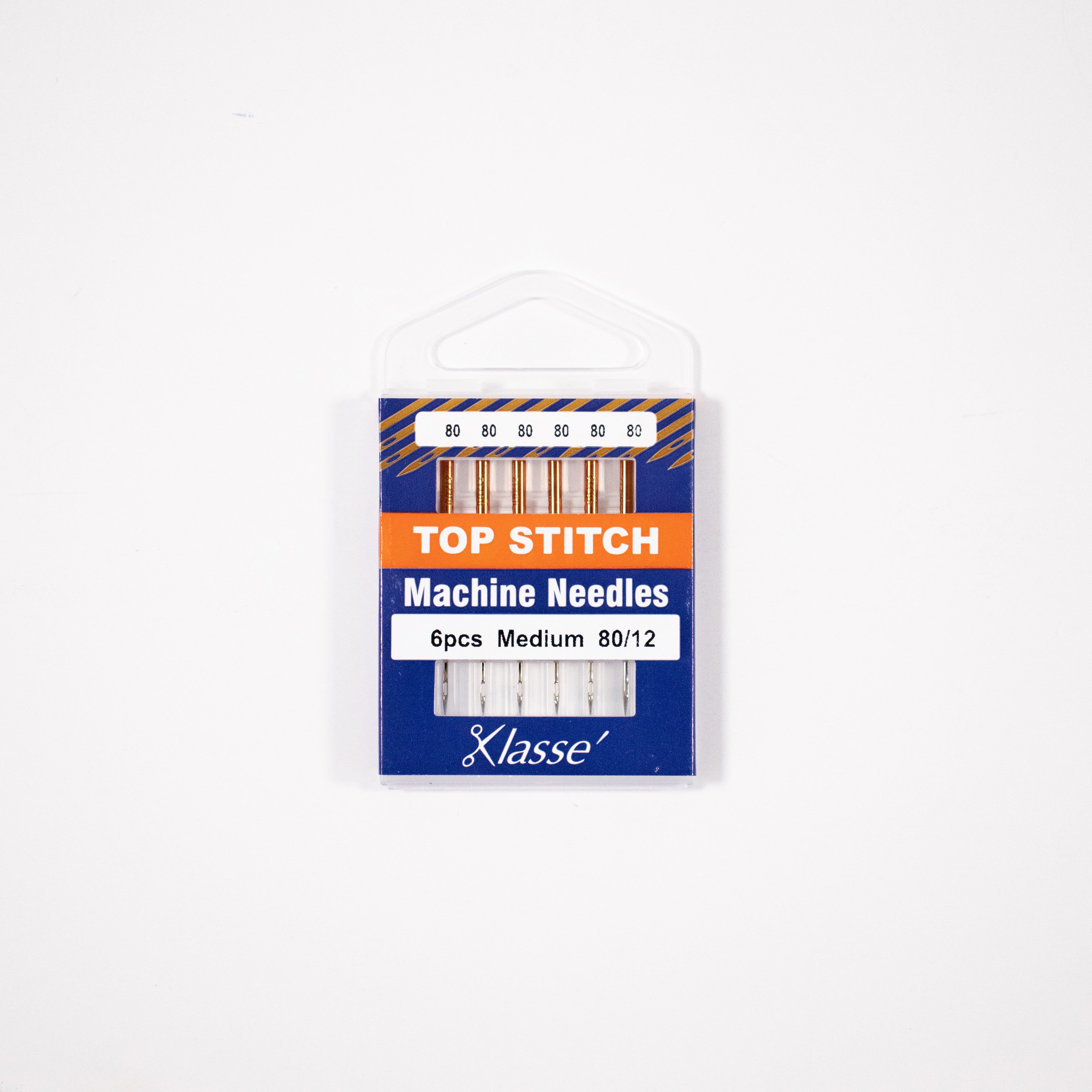 Klassé Top Stitch Needles – Size 80/12 (Set of 6)