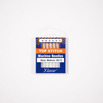 Klassé Top Stitch Needles – Size 80/12 (Set of 6)