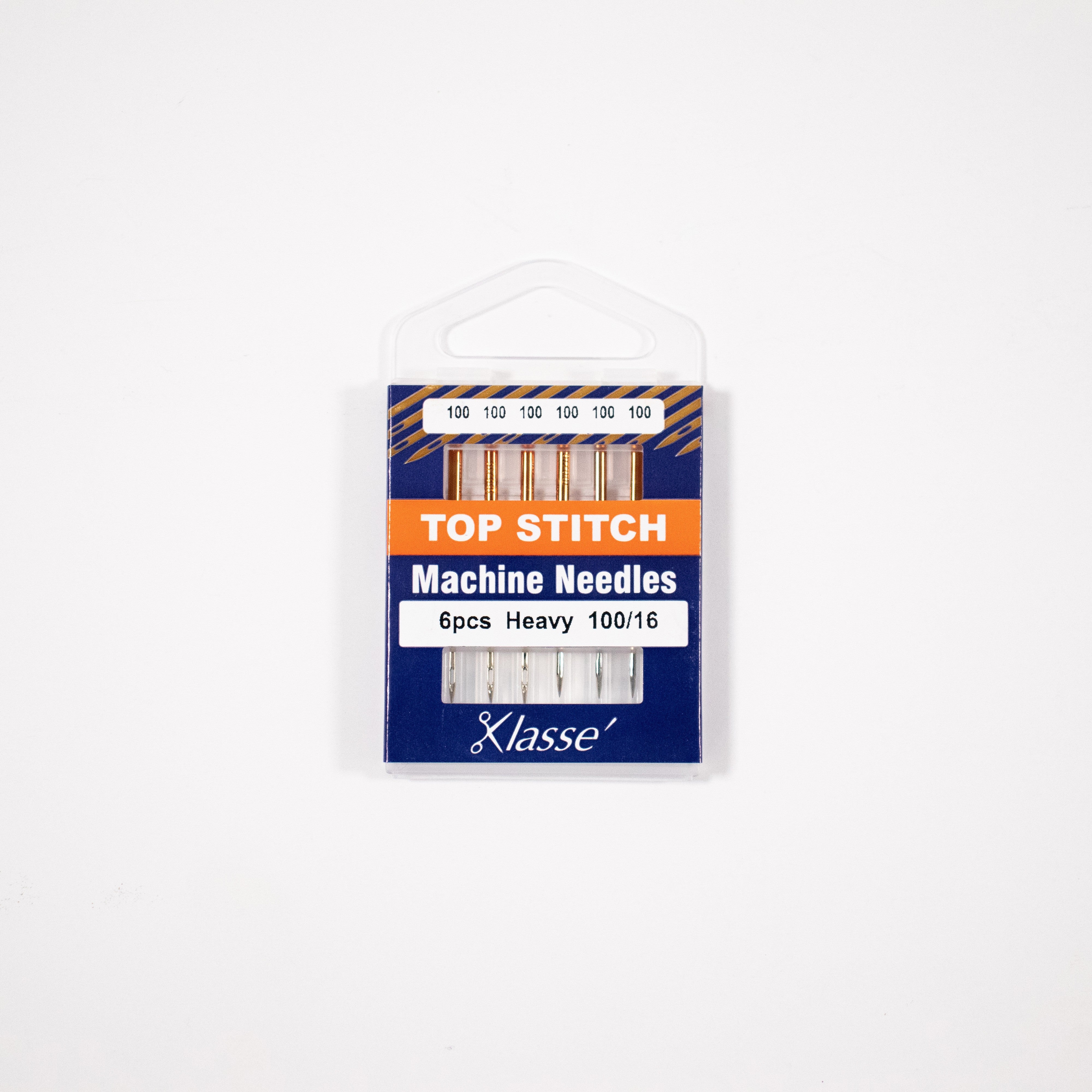 Klassé Top Stitch Needles – Size 100/16 (Set of 6)
