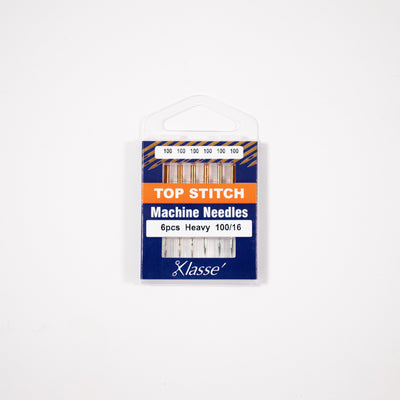 Klassé Top Stitch Needles – Size 100/16 (Set of 6)