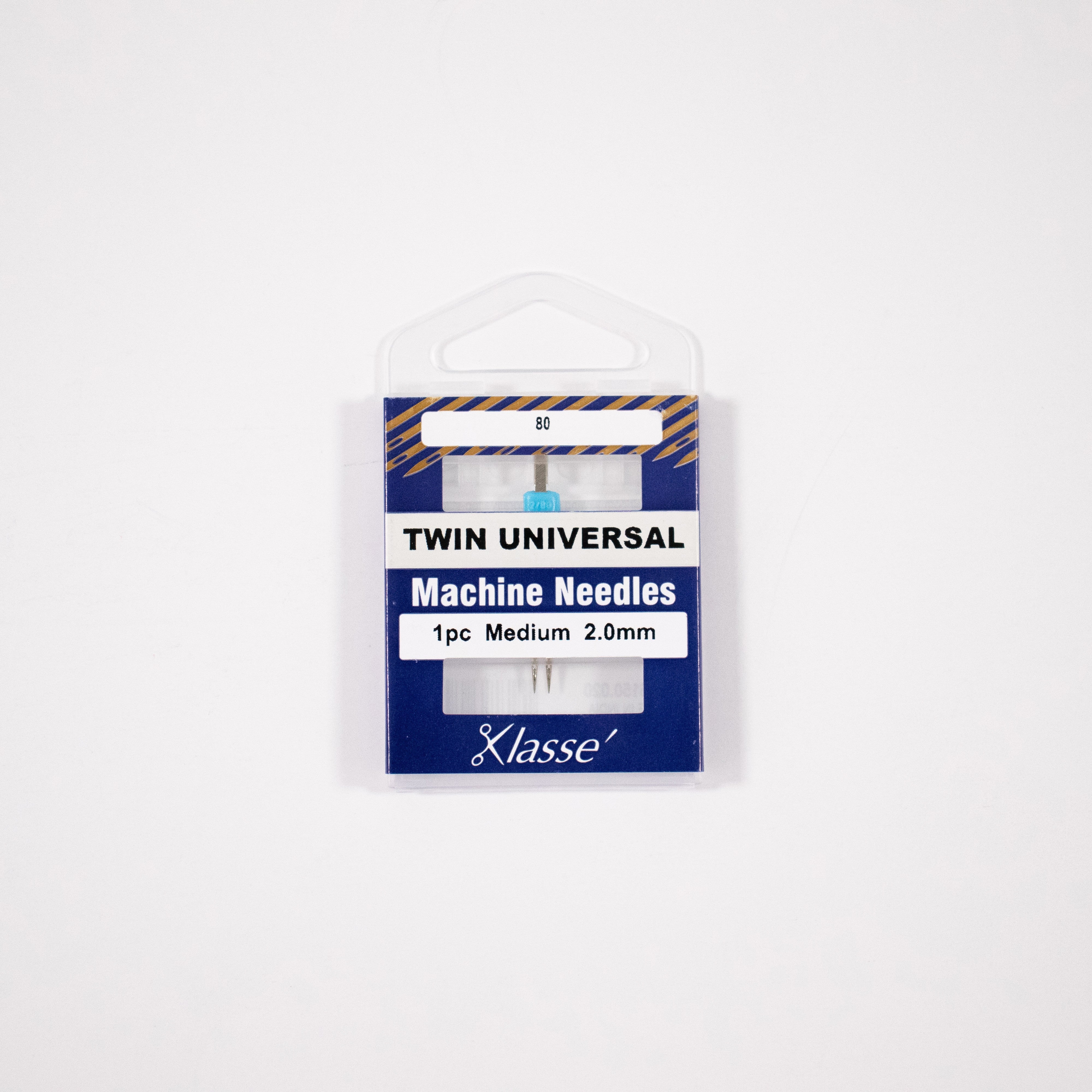 Klassé Twin Universal Needle – 2.0mm (Single)