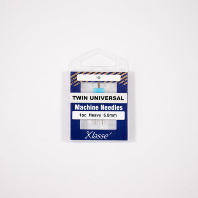 Klassé Twin Universal Needle – 6.0mm (Single)