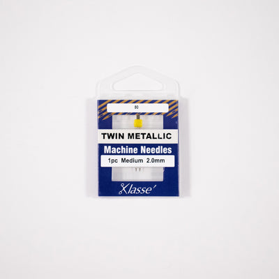 Klassé Twin Metallic Needle – 2.0mm (Single)