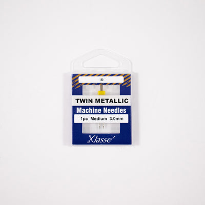 Klassé Twin Metallic Needle – 3.0mm (Single)