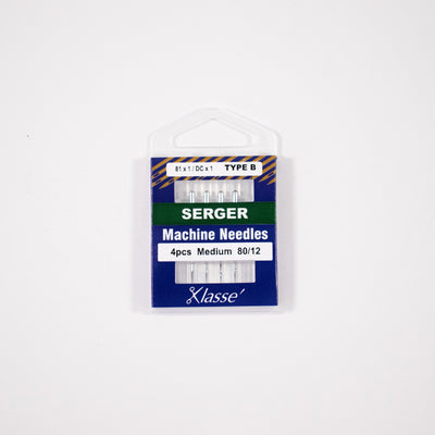 Klassé Serger Needles Type B – Size 80/12 (Set of 4)