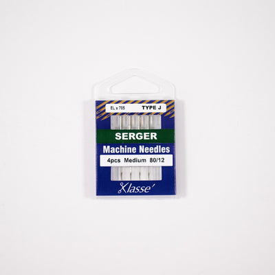 Klassé Serger Needles Type J – Size 80/12 (Set of 4)
