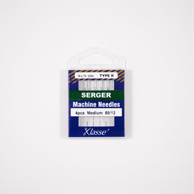 Klassé Serger Needles Type K – Size 80/12 (Set of 4)