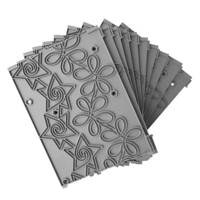 Grace Plastic Pattern Perfect Stars & Flowers