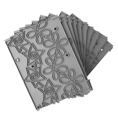 Grace Plastic Pattern Perfect Stars & Flowers