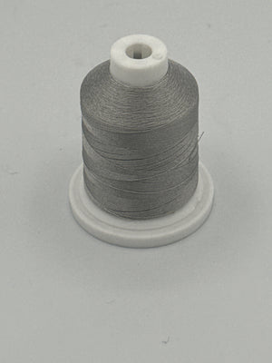 Brother Silver 100% Polyester Color Fast, High Shine Embroidery Thread ETP005