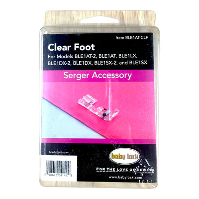 Serger Clear Foot
