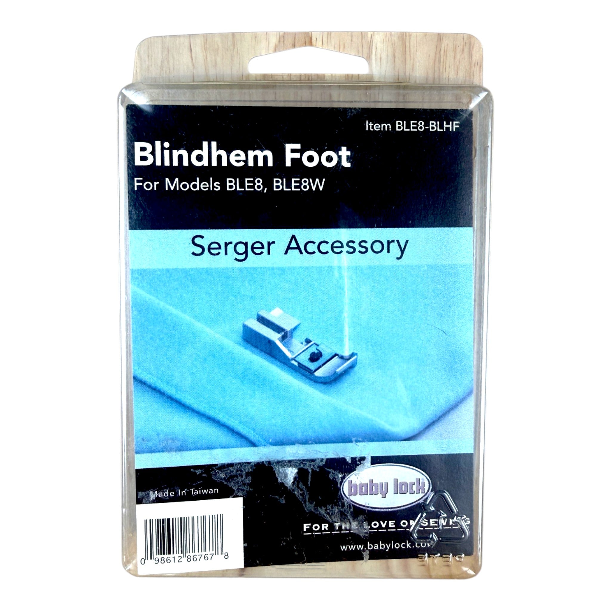 BL Blind Hem Foot 8 Thread Carded BLETS8 BLES8 BLS8 BLE8W-2 BLEW BLE8
