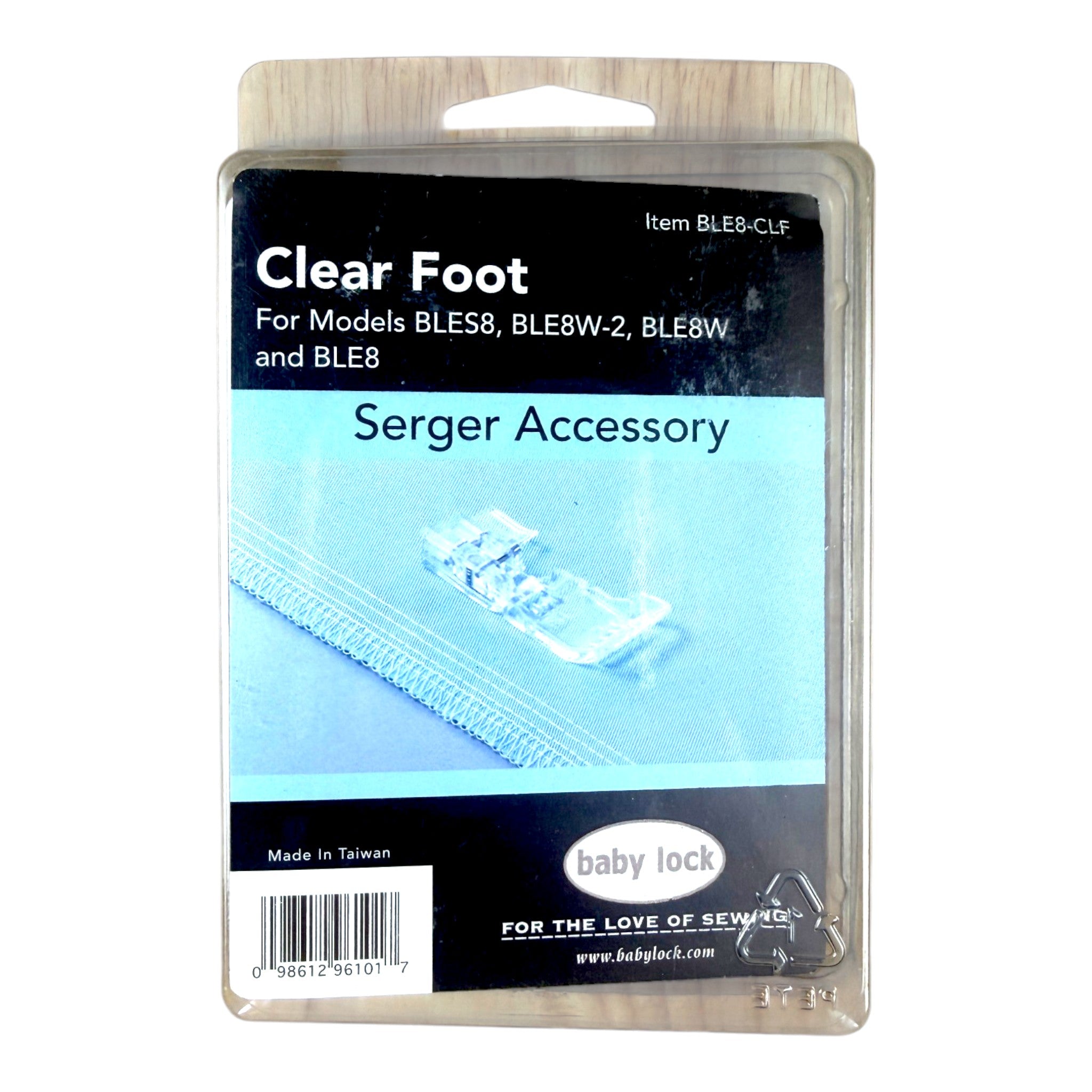 BL Clear Foot 8 Thread and Cover Stitch BLETS8 BLETS8AE BLES8 BLS8 BLE8W 2 BLEW BLE8 BLP6 BLC4