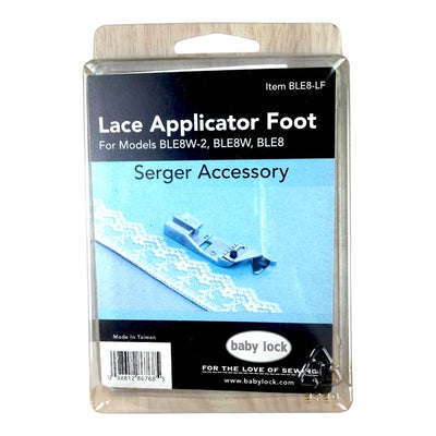BL Lace Applicator Foot 8 Thread BLETS8 BLES8 BLS8 BLE8W-2 BLEW BLE8
