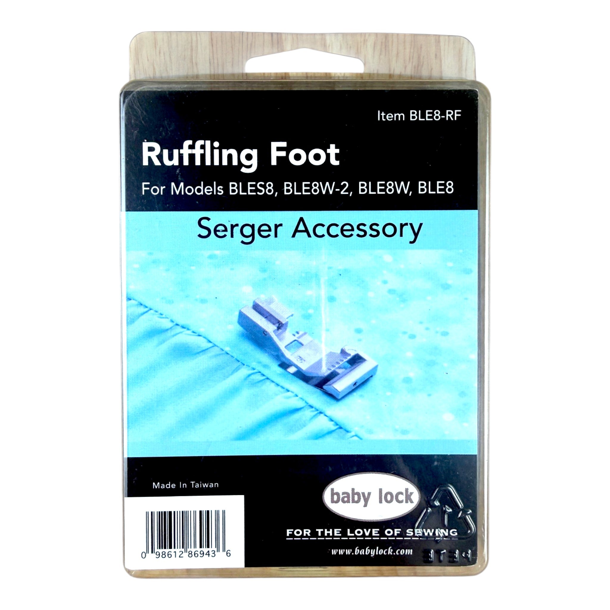 8-THREAD BLE8 RUFFLING FOOT