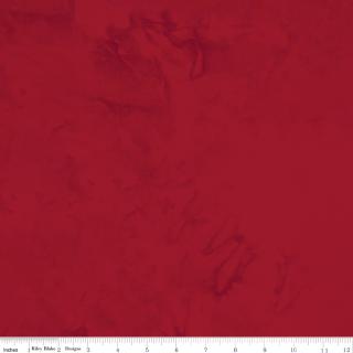 Riley Blake Batiks Hand Dyes Red Red