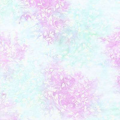 Riley Blake Batiks Elementals Candy Coated Lilac Mint