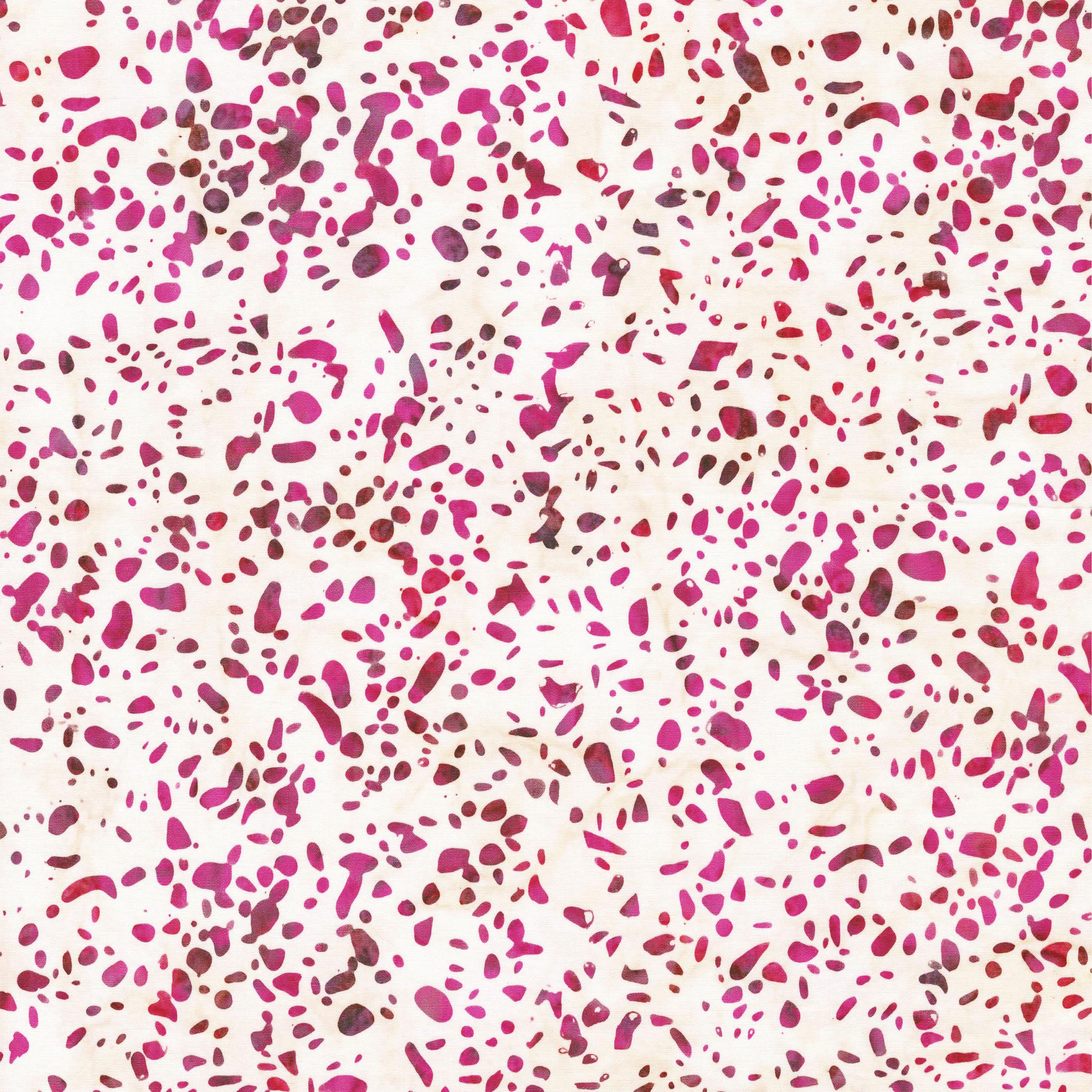 Riley Blake Batiks Elementals Terrazzo Cranberry Chip